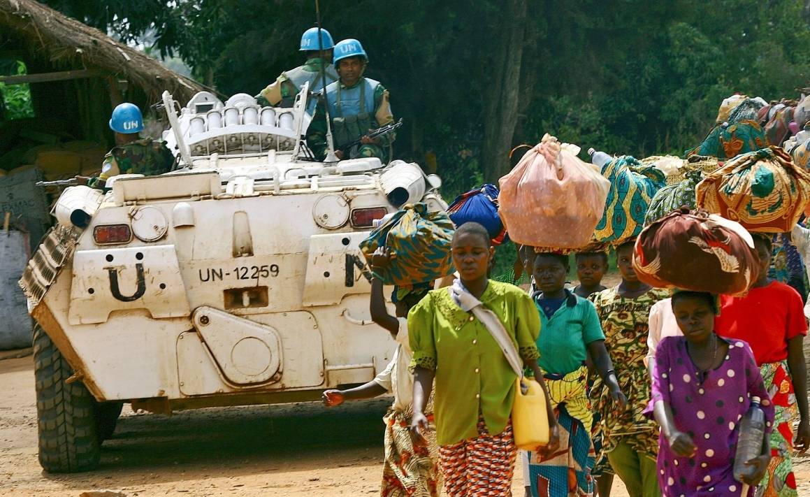 FN har varit närvarande med fredsbevarande styrkor i DR Kongo sedan 1999. Foto: UN Photo/Martine Perret.
